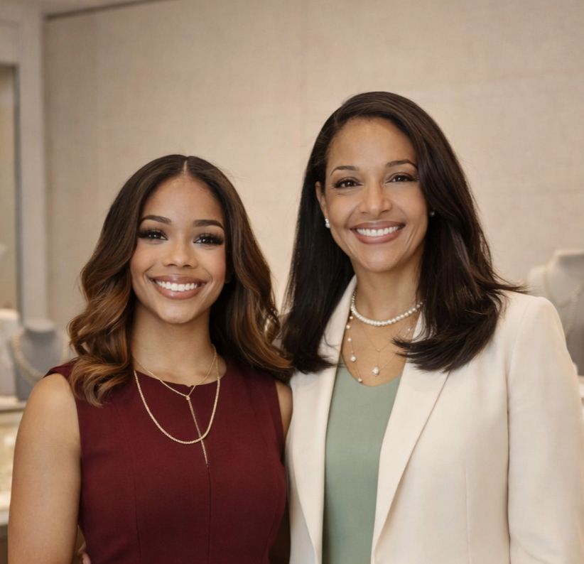 Nikki and Daniella, the mother-daughter duo behind Dolce Nova Jewels